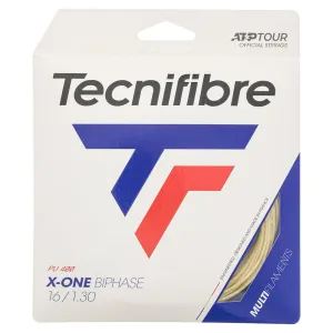 X-One Biphase Tennis String Natural
